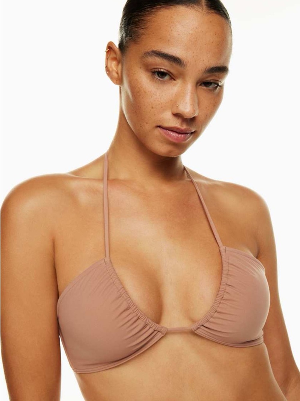 Sunday Best Bandeau Top – Nude/Beige (Size S)
